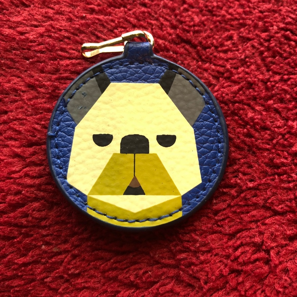 Estée Lauder Bulldog Keychain